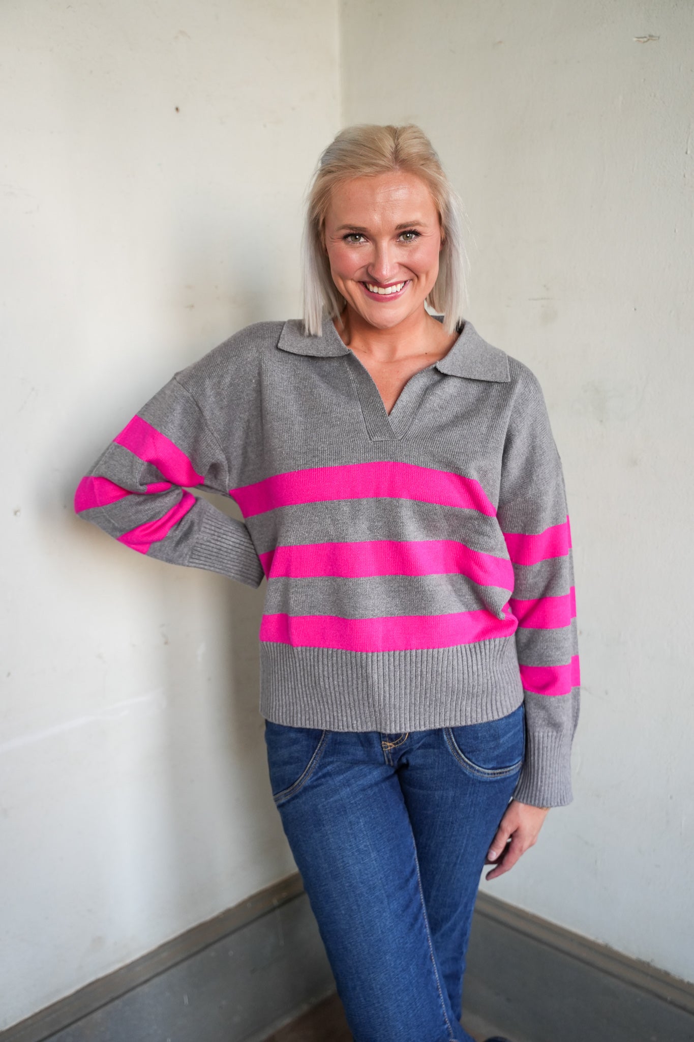 Aurora Collared Sweater