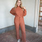 Corrine Mockneck Long Sleeve Top