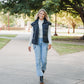 Sheree Cropped TurtleNeck Top
