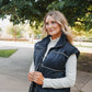 Lennox Rhinestone Puff Vest