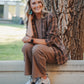 Olivia Plaid Blazer