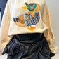 Darling You're Ducky Crop Sweatshirt