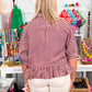 Gingham Checked Blouse