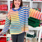 Rainbow Knit Cardigan