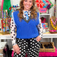 Sandy Sapphire Sweater Vest