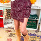 Paisley Print Mini Skort