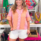 Remmi Checked Blouse