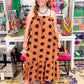 Toasty Polka Dot Dress