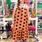 Toasty Polka Dot Dress