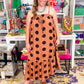 Toasty Polka Dot Dress