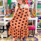 Toasty Polka Dot Dress