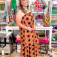 Toasty Polka Dot Dress