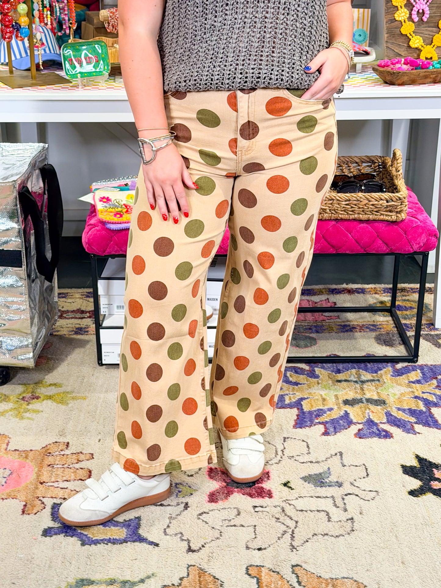 Dots Printed Pant