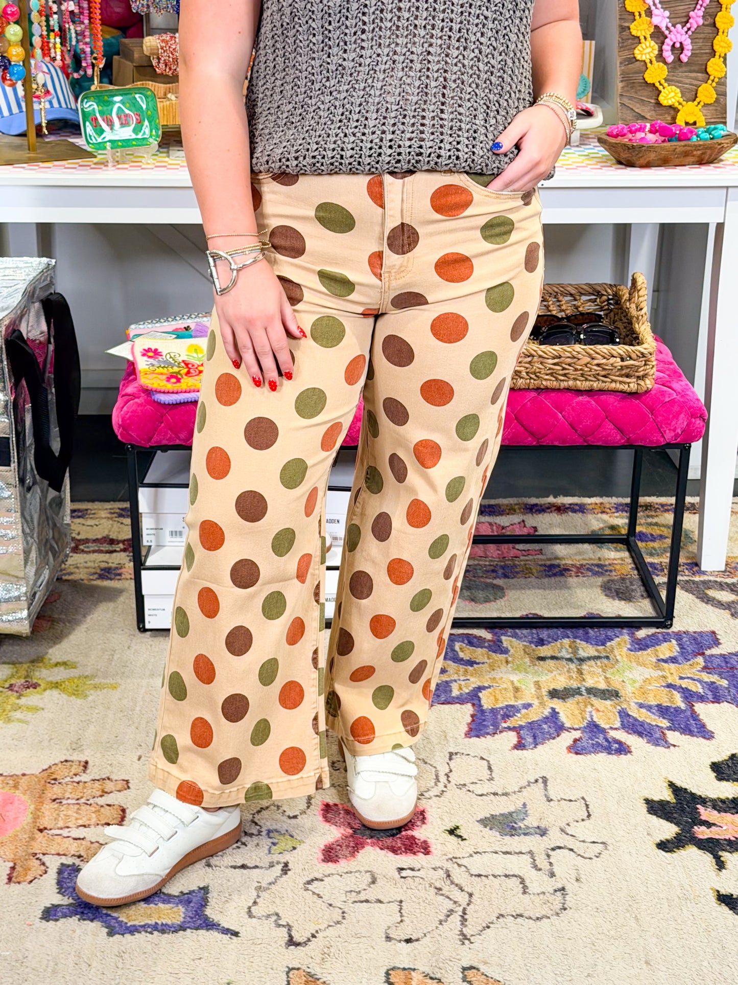 Dots Printed Pant
