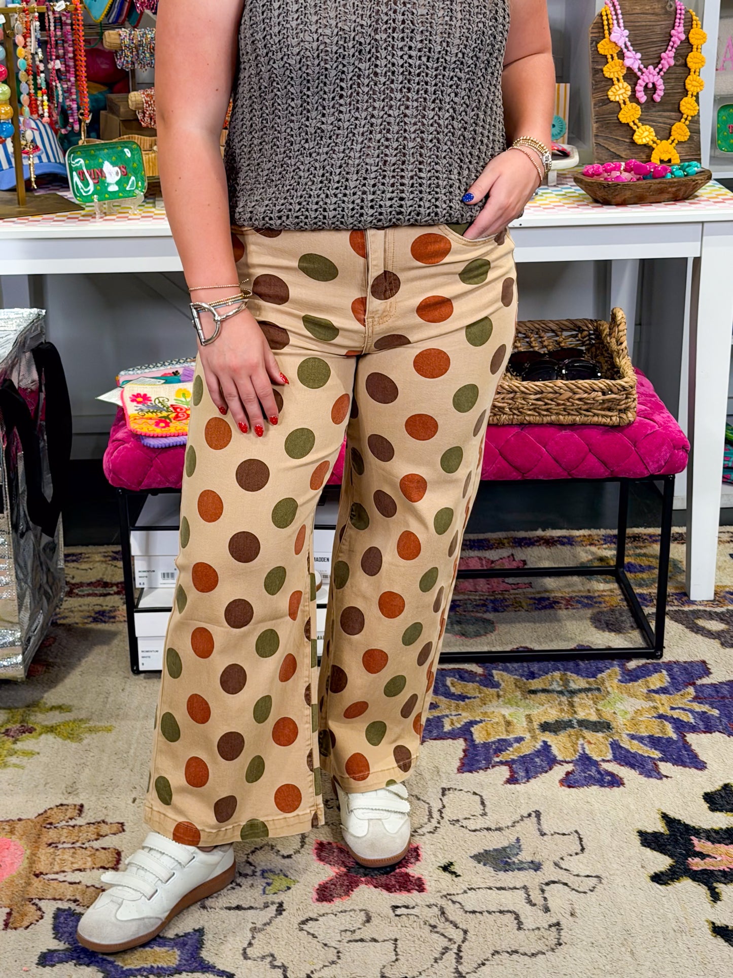 Dots Printed Pant