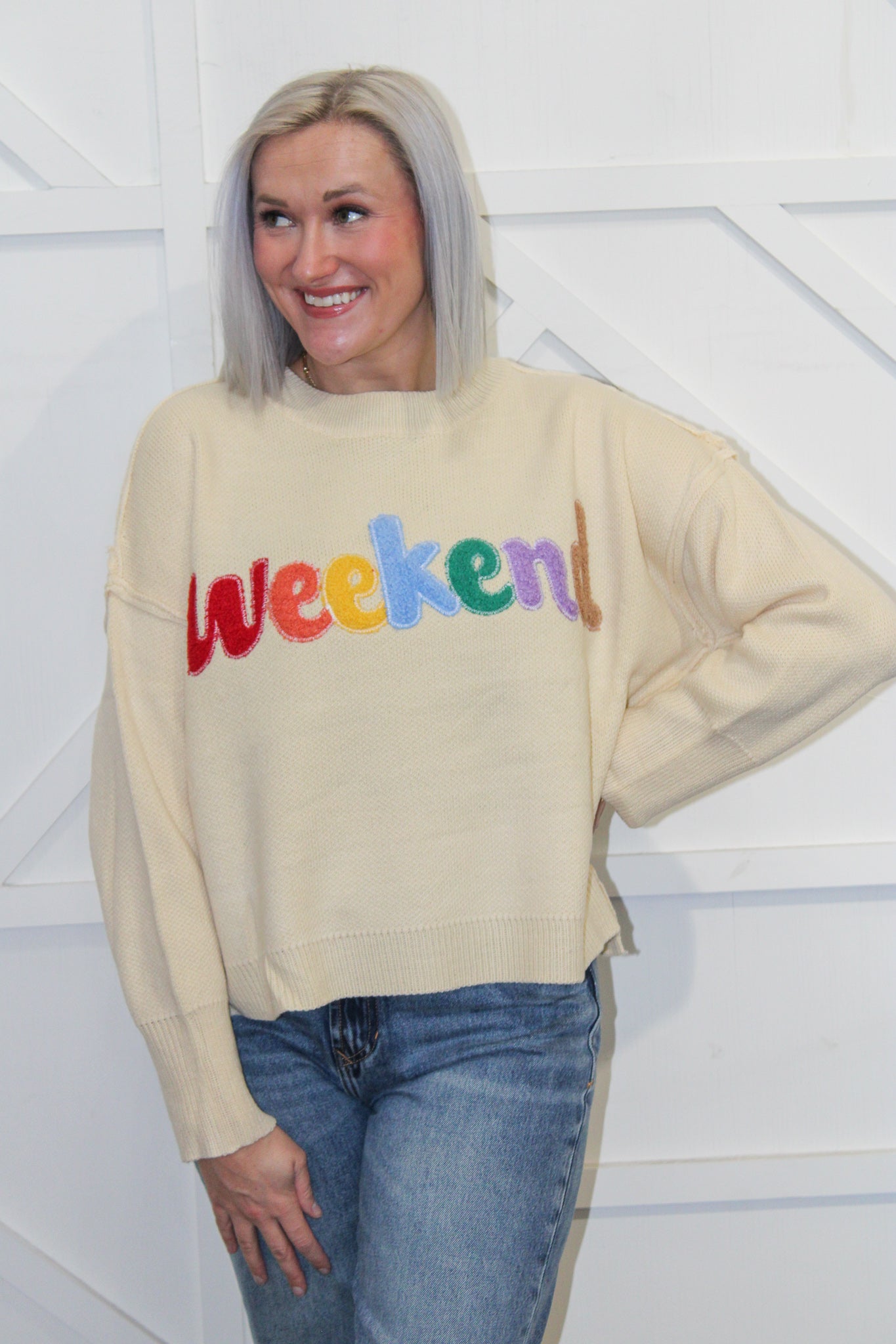 "Weekend" Sweater