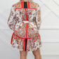 Simone Scarf Print Dress