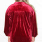 Becca Velvet Button Down Top