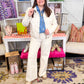 Fiona Wheat Lace Jean