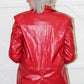 Britney Vegan Leather Blazer