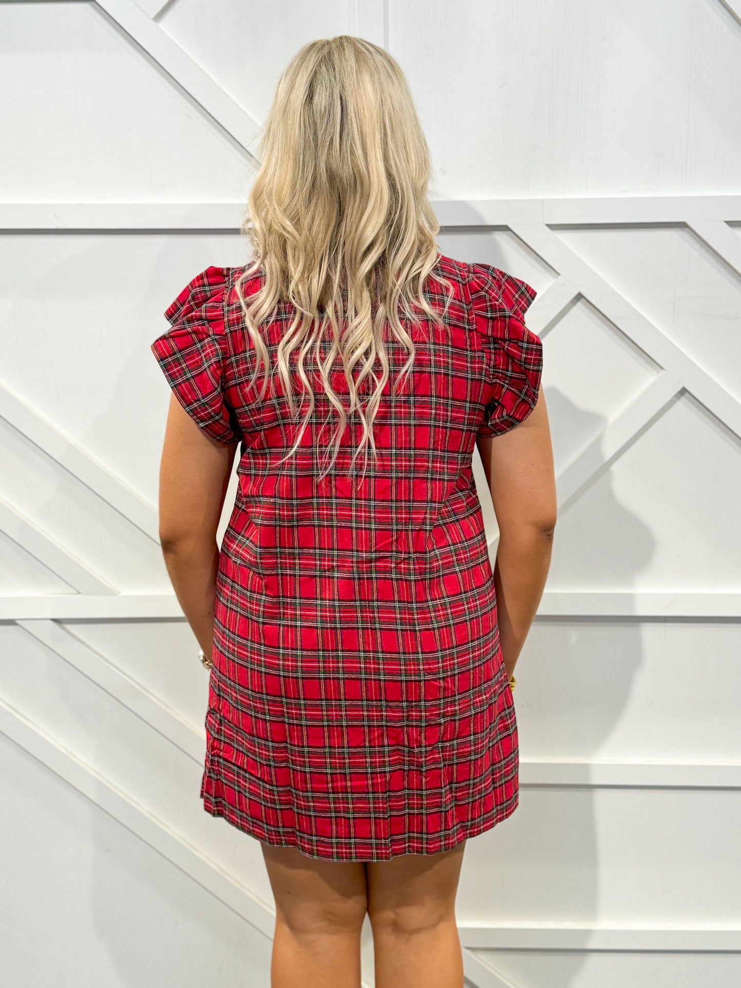 Kris Plaid Dress