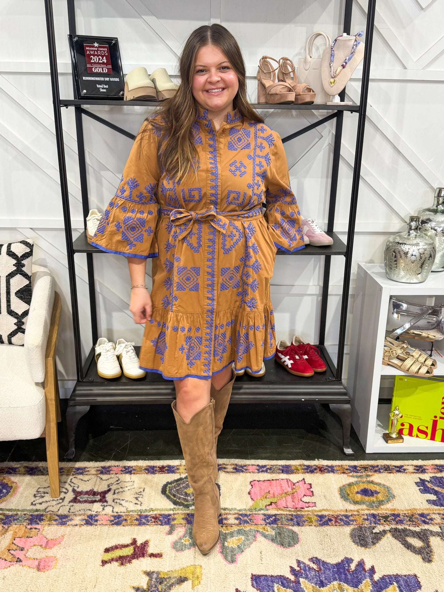 Cross Stitched Dress