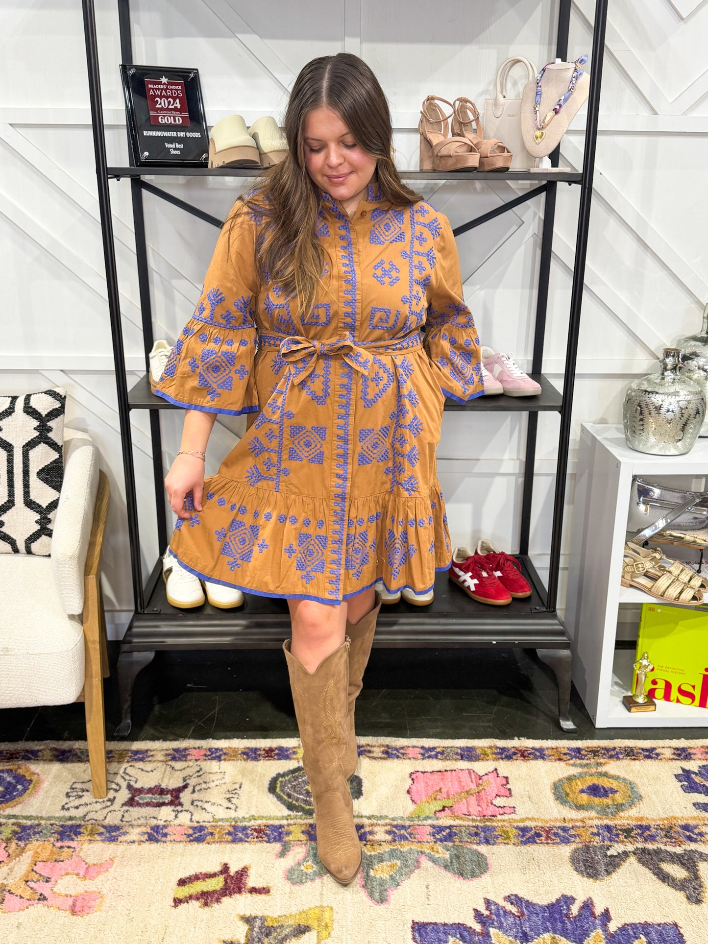 Cross Stitched Dress