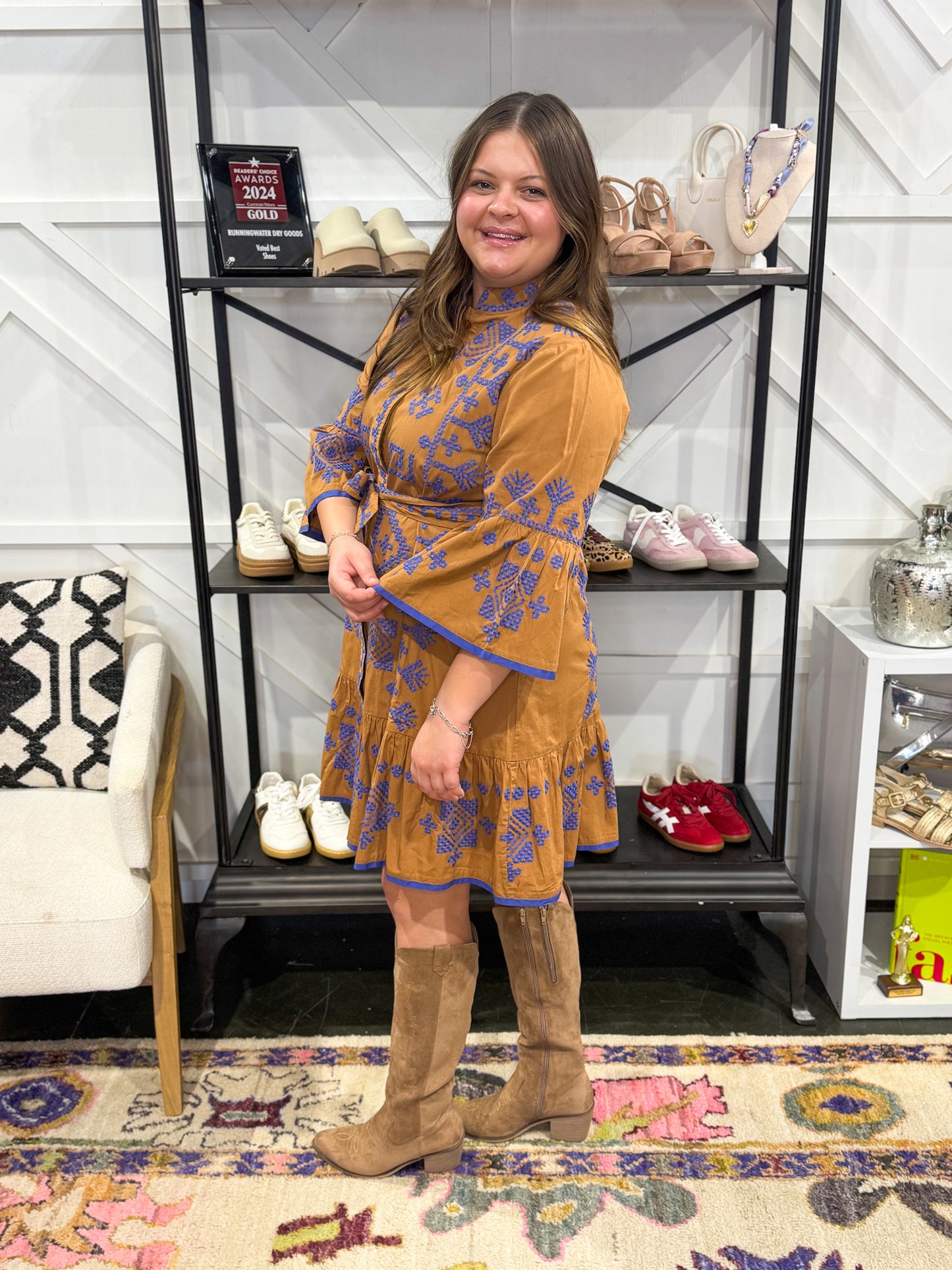 Cross Stitched Dress