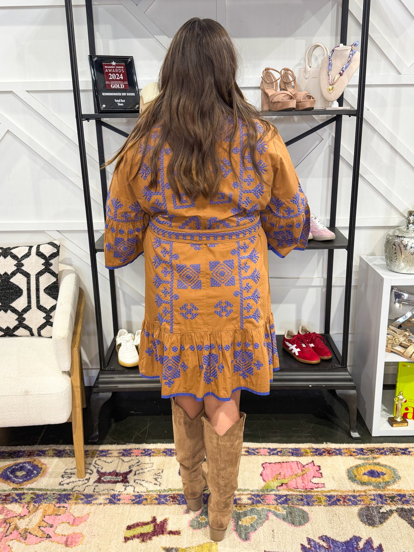 Cross Stitched Dress