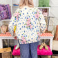 Floral Print Sweater