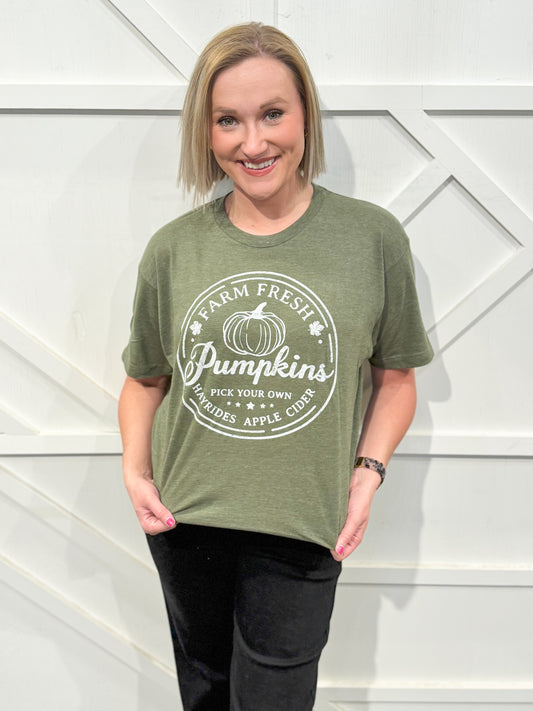 Farm Fresh Pumpkin Tee