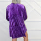 Reese Velvet Button Down Dress