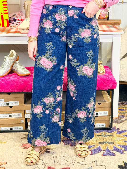 Ulara Floral Print Pant