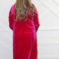 Gaby Velvet Duster