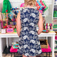 Cleo Embroidery Mini Dress