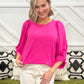 Gina Tucked Sleeve Top