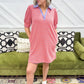 Valencia Striped Mini Dress