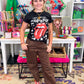 Lasso Brown Leopard Jean