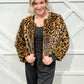 Leopard Faux Fur Jacket