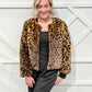 Leopard Faux Fur Jacket