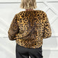 Leopard Faux Fur Jacket