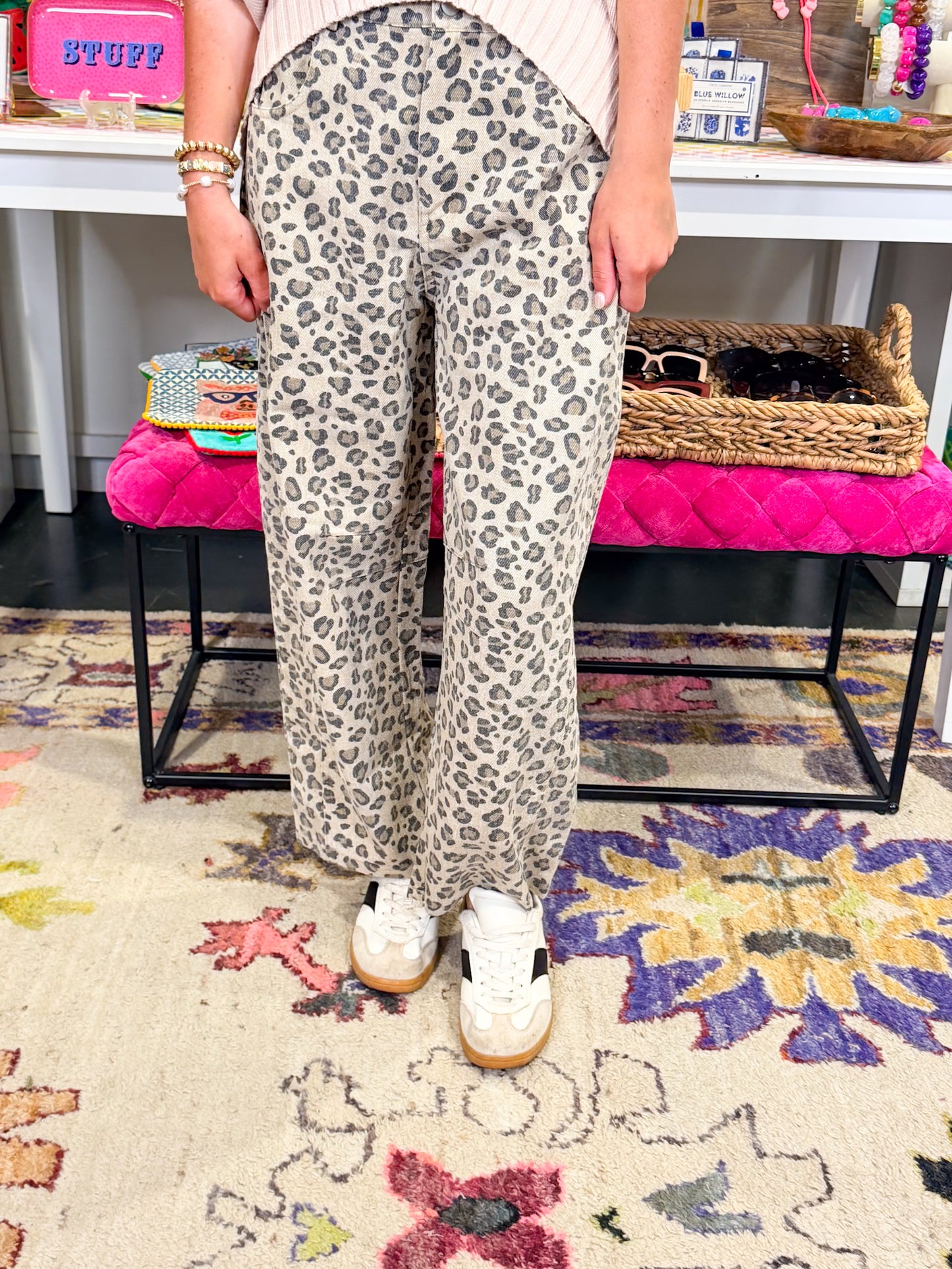 Leopard Print Jean