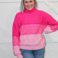 Emmi Colorblocked Turtleneck Sweater