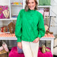 Maren Applique Eyelet Blouse