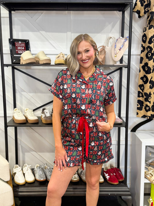 Holiday Treat SS Short PJ