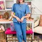 Denim Wide Leg Pant
