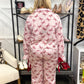Holiday Candy Bow LS Pant PJ