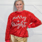 Christmas Sequin Sweater