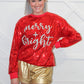 Christmas Sequin Sweater