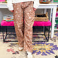 Pleated Denim Pant